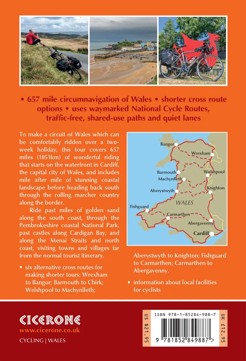 Cicerone - Cycle Touring In Wales - Richard Barrett-1